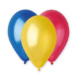 Busta 16 palloncini D26cm metal assortiti Big Party
