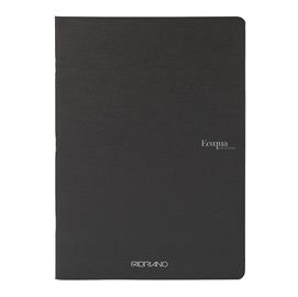 Maxiquaderno A4 38fg+2 90gr 1rigo Ecoqua original PM nero Fabriano