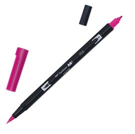 Pennarello Tombow ABT Dual Brush 755 Rubine Red