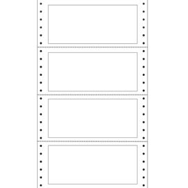 Scatola 400 etichette adesive in modulo 140x60mm TT951 per passaggi proprietA'