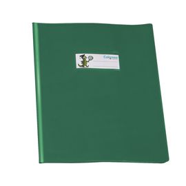 Copriquaderno PVC lucido coprente GreenLine A5 c/alette verde RiPlast