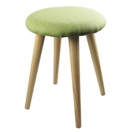 Sgabello KD in legno D 30,5 x 43,5h cm verde