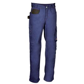 Pantaloni Walklander donna blu navy-nero taglia 46 Cofra
