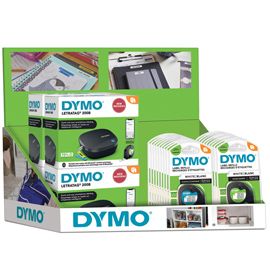 Expo 6pz Letratag 200B Bluetooth+10 nastri carta+10 nastri plastica Dymo