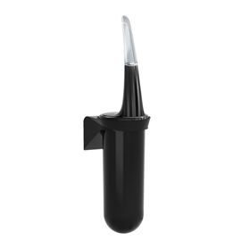 Portascopino da parete per bagno Skin Carbon Mar Plast