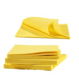 Pack 10 panno multiuso Omni in TNT 40x38cm giallo Perfetto