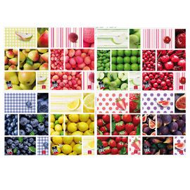 Maxiquaderno A4 80gr 40+2fg 5mm Fruit Pigna