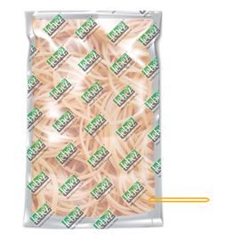 Elastico in gomma giallo D90 in sacchetto da 1KG Lebez