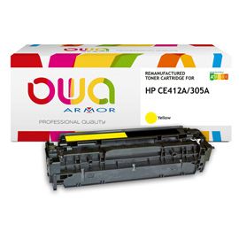 Toner Giallo Armor per HP Clj Pro300 M351, M375, Pro400 M451, M475