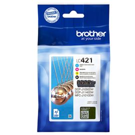Brother Kit 4 cartucce BK/C/M/Y da 200 pag cad
