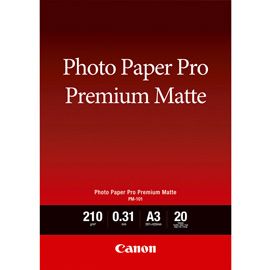 CARTA FOTOGRAFICA CANON PREMIUM MATTE PM-101 A3 20 fogli