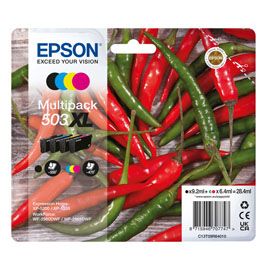 Epson Multipack 503XL Peperoncino BK/C/M/Y