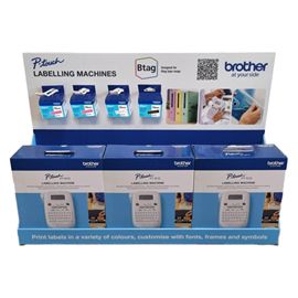 Brother Bundle (6 pz PTN-10-9 BAG231-3 BTAG 131-3 BTAG335-ESPOSITORE