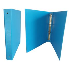 Raccoglitore 4R 30mm 22X30 rivestito in PPL azzurro KingColor STARLINE