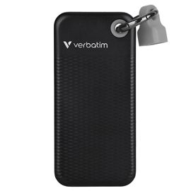 Verbatim Pocket SSD USB 3.2 Gen 2 1TB Nero/Grigio