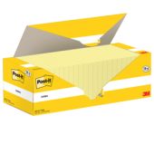 Cf. 18+6pz blocco 100fg.Post-it® Notes 76x127mm 655-CY-VP24 giallo Canary