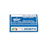 SCATOLA 1000 PUNTI ZENITH 130/E (6/4 IN ACCIAIO NATURALE