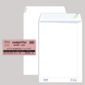 500 buste sacco COMPETITOR FSC® bianca strip adesivo 230x330mm 80gr Pigna Envelo